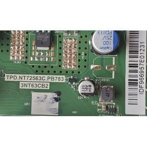 MAIN FUENTE PARA TV HKPRO / NÚMERO DE PARTE SVST63TA06-MA200 / TPD.NT72563C.PB783 / 3NT63CB2 / V8-NT63CLA-LVF1V548 / MODELO HKP43SM9	